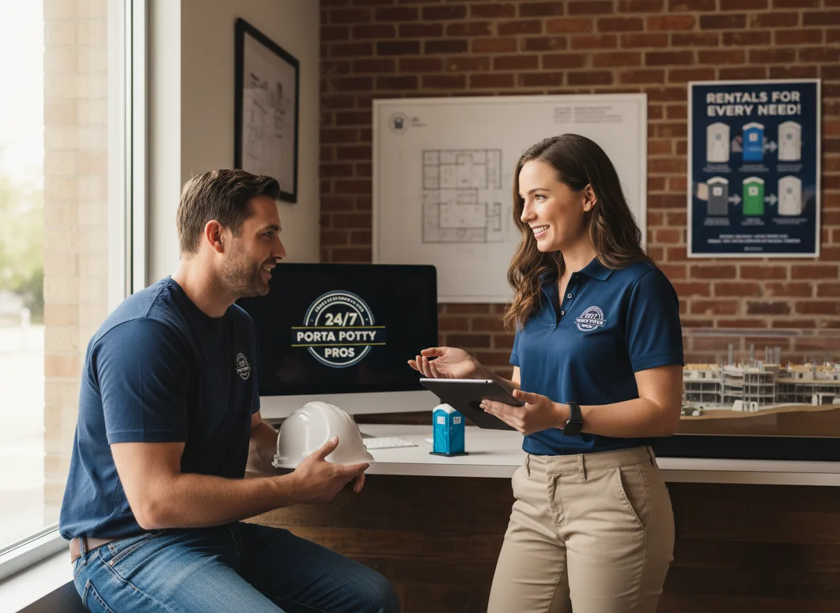 Flushing Toilet Rental Options in New Hartford, IA